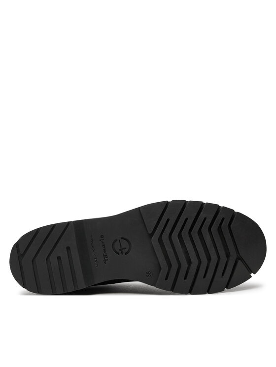 Tamaris Tamaris Kotníková obuv s elastickým prvkem 1-25829-43 Černá