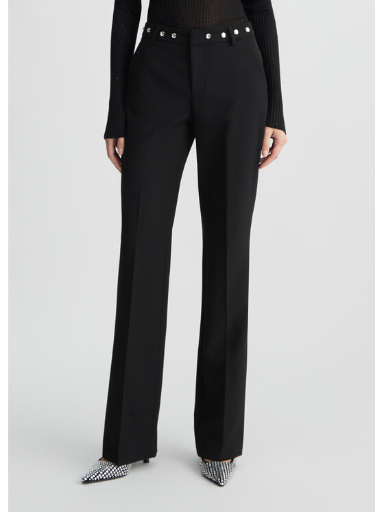 Liu Jo Liu Jo Pantalone da abito WA5074TS89622222 Nero Regular Fit