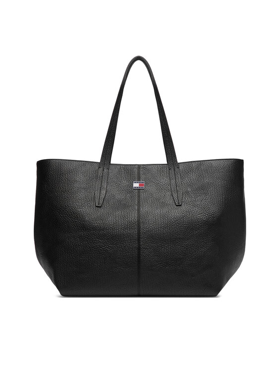 Tommy Jeans Tommy Jeans Τσάντα Tjw Slouchy City Tote AW0AW18789 Μαύρο