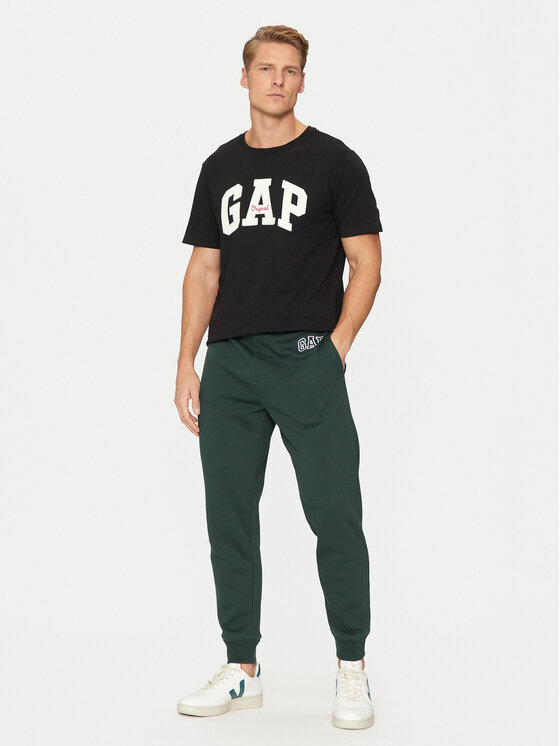 Gap Gap Долнище анцуг 542221-00 Зелен Regular Fit