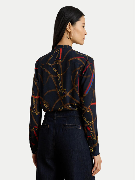 LAUREN RALPH LAUREN LAUREN RALPH LAUREN Сорочка 200P03553001 Cиній Regular Fit