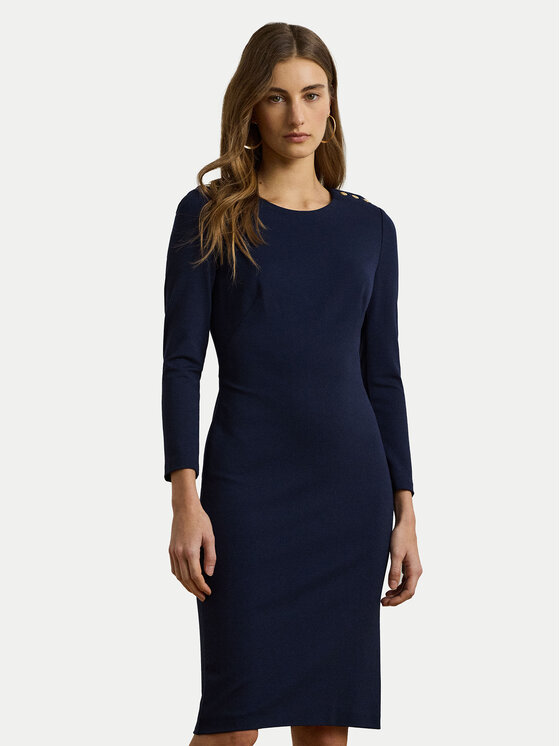 LAUREN RALPH LAUREN Sukienka codzienna, rozmiar 12, Granatowa, 200973403001