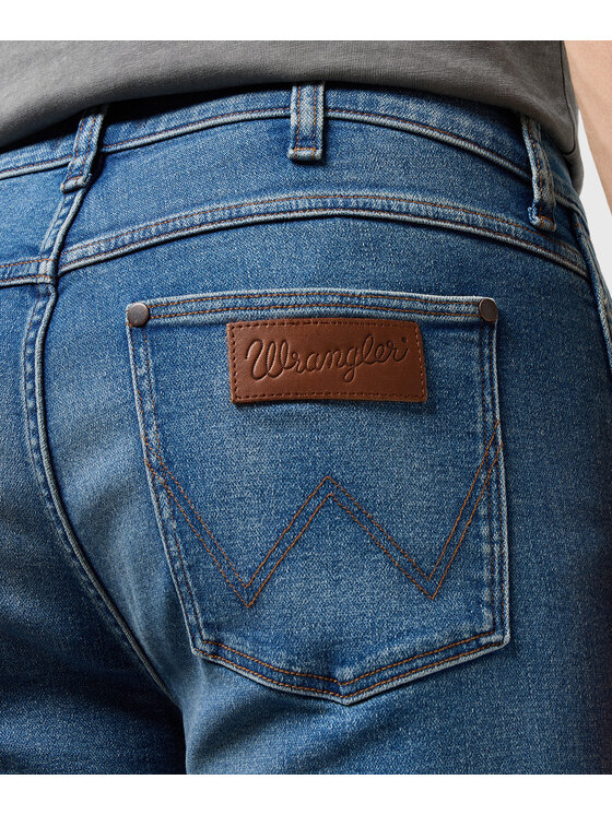 Wrangler Wrangler Jeansy 112350835 Niebieski Regular Fit