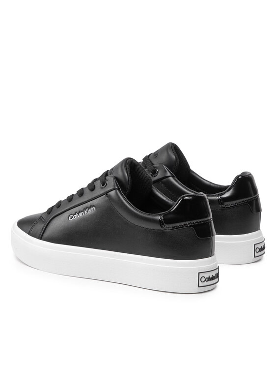 Calvin Klein Calvin Klein Αθλητικά Vulc Lace Up Nano Fox-Lth HW0HW01066 Μαύρο