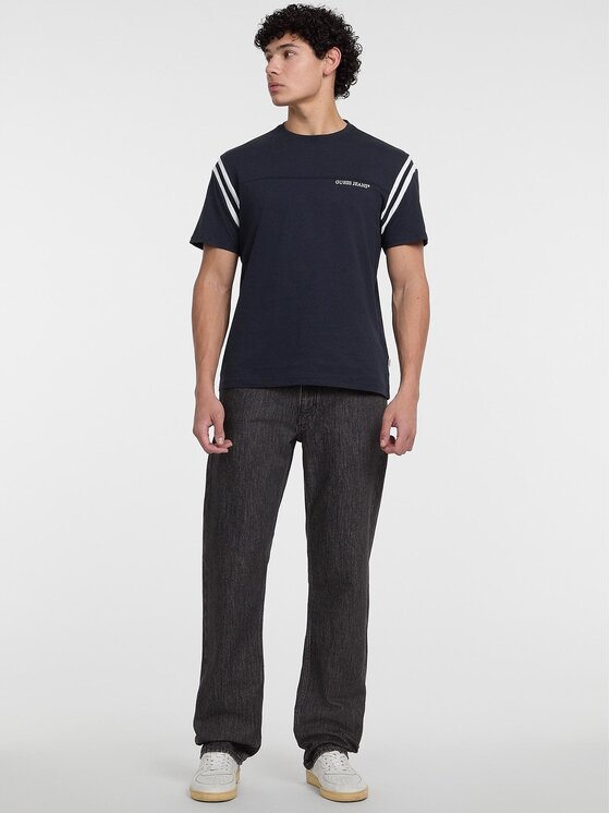 Guess Jeans Guess Jeans T-Shirt 174373 Niebieski Classic Fit
