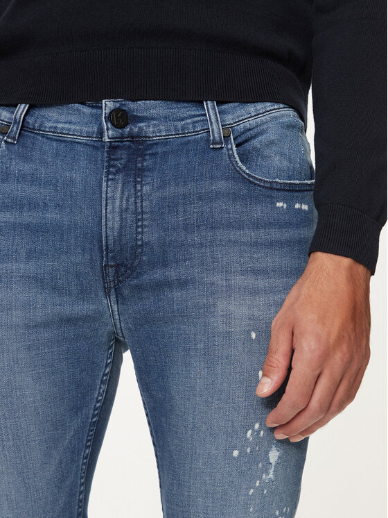 KARL LAGERFELD KARL LAGERFELD Дънки 265801 544832 Тъмносин Slim Fit
