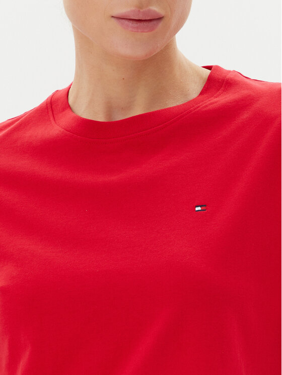 Tommy Hilfiger Tommy Hilfiger Camicia da notte UW0UW05767 Rosso Regular Fit