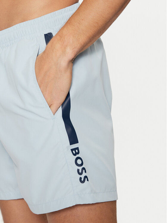 BOSS BOSS Kopalne hlače Dolphin 50508798 Svetlo modra Regular Fit