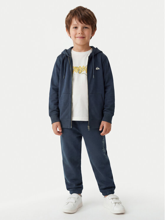 Quiksilver Quiksilver Παντελόνι φόρμας Graphics EQKFB03123 Σκούρο μπλε Regular Fit