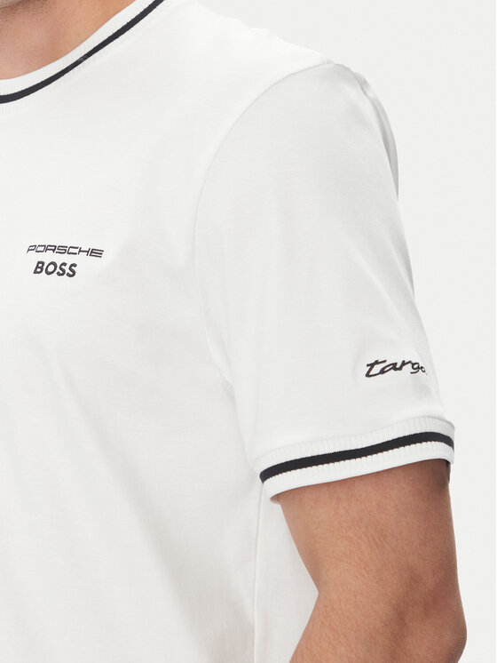 BOSS BOSS T-krekls C-Taut 197 50543341 Balts Regular Fit