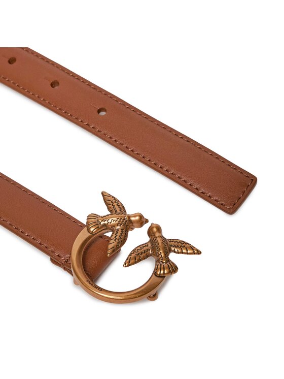 PINKO Pinko Dámsky opasok Love Berry H2 Belt PE 24 PLT01 100143 A0F1 Hnedá