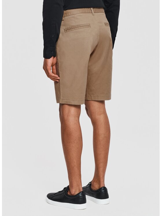 Pako Lorente Pako Lorente Szorty materiałowe P26SF-WS-002 Beżowy Regular Fit