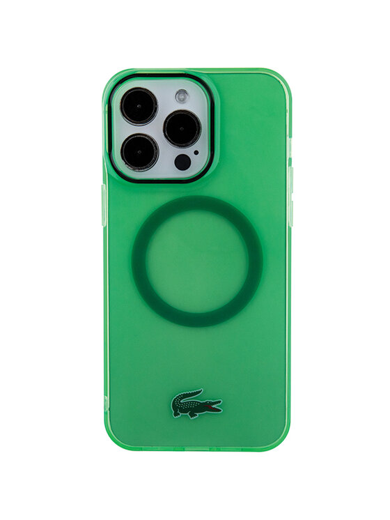 Lacoste Lacoste Etui na telefon iPhone 15 Pro Max Zielony