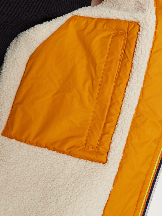 K-Way K-Way Kurtka zimowa Le Vrai 3.0 Claude K3118TW Żółty Regular Fit