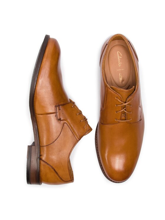 Clarks Clarks Обувки Edward Plain 261395367 Кафяв