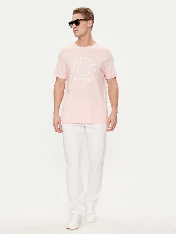 Tommy Hilfiger Tommy Hilfiger Παντελόνι chino Denton MW0MW25964 Λευκό Straight Fit
