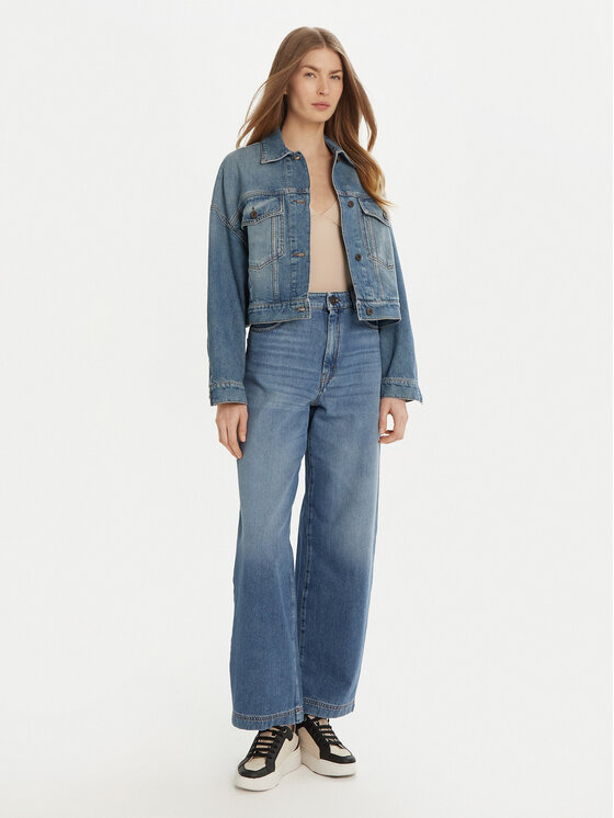 Weekend Max Mara Weekend Max Mara Geacă de blugi Fiumana 2515041111 Albastru Regular Fit