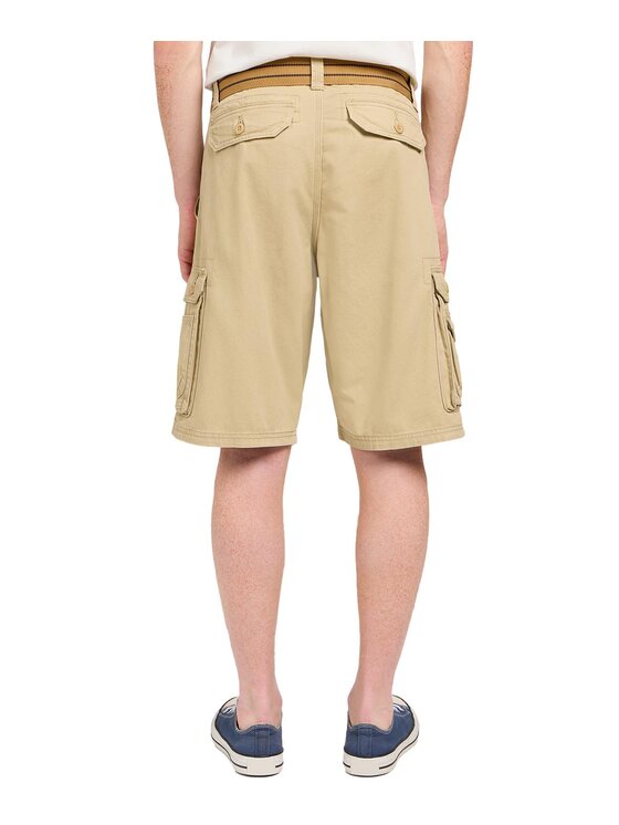 Lee Lee Szorty materiałowe 112145580 Khaki Regular Fit