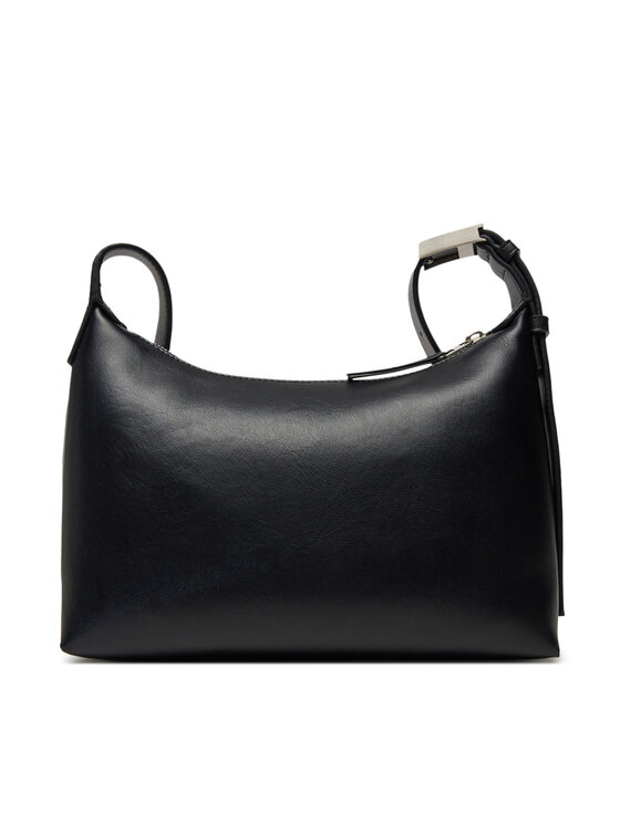Calvin Klein Calvin Klein Torebka Hardware Strap Medium Crossbody K60K613028 Czarny