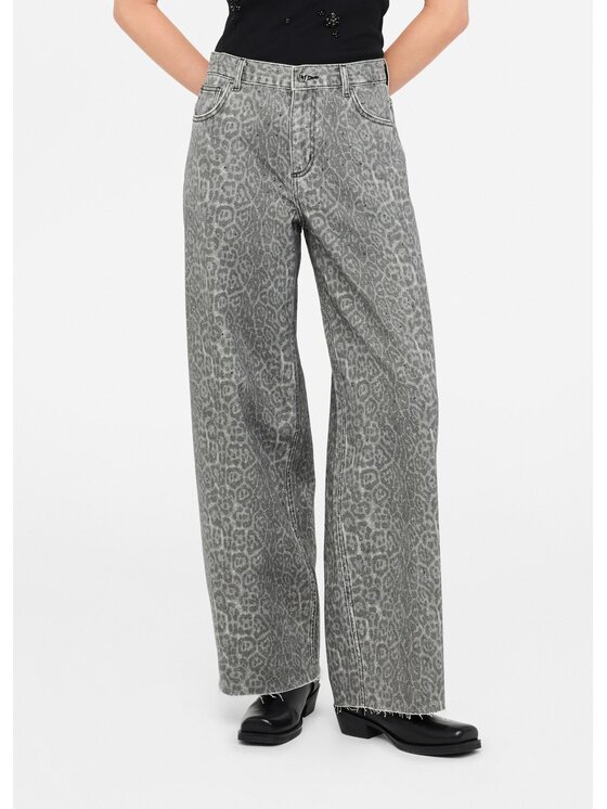 Liu Jo Liu Jo Pantaloni di tessuto MF5333T160AP9132 Grigio Regular Fit