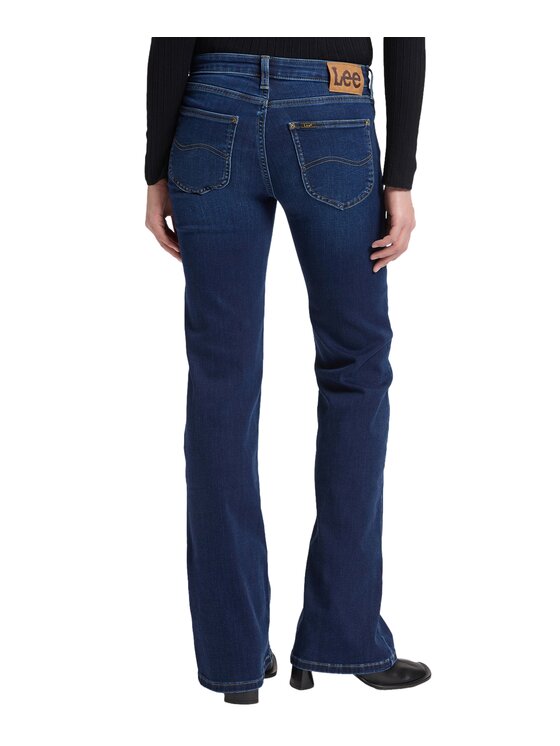 Lee Lee Jeansy 112385881 Niebieski Bootcut Fit