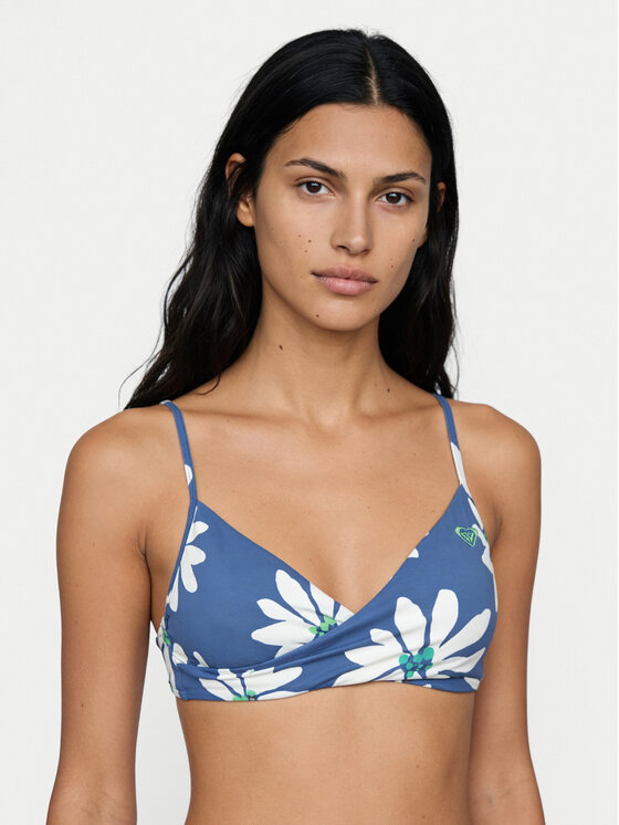 Roxy Roxy Горнище на бански Printed Essentials ERJX305694 Син