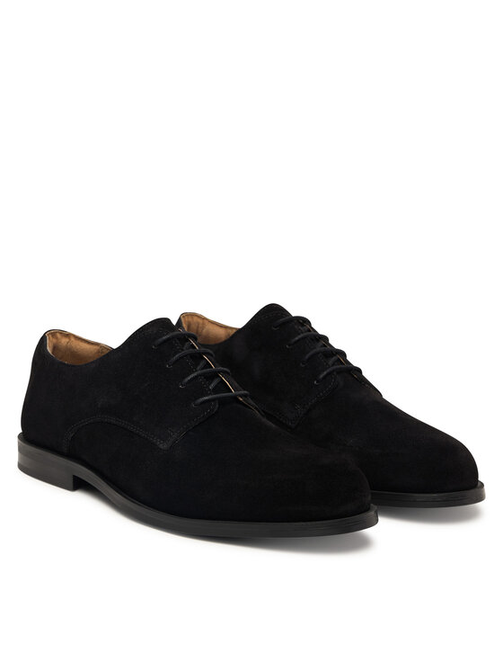 Calvin Klein Calvin Klein Pusbačiai Ess Rubber Derby HM0HM02269 Juoda