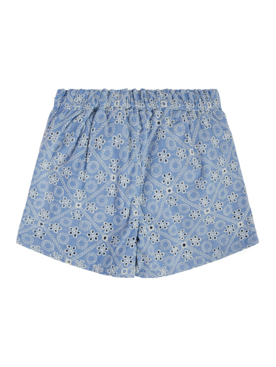 Guess Guess Bavlnené šortky J3RD20 WF6Q0 Modrá Loose Fit