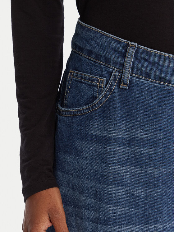 Rinascimento Rinascimento Jeansy CFC0125151003 Niebieski Wide Leg