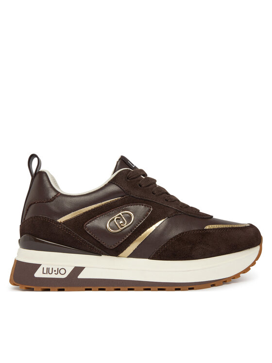 Liu Jo Liu Jo Sneakersy Maxi Wonder 97 BF6005 PX310 Hnedá