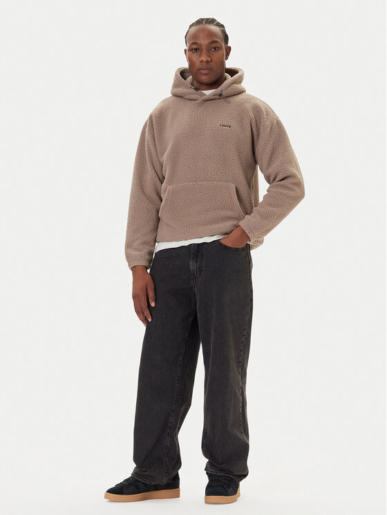 Levi's® Levi's® Mikina Cozy Up A1034-0028 Écru Relaxed Fit