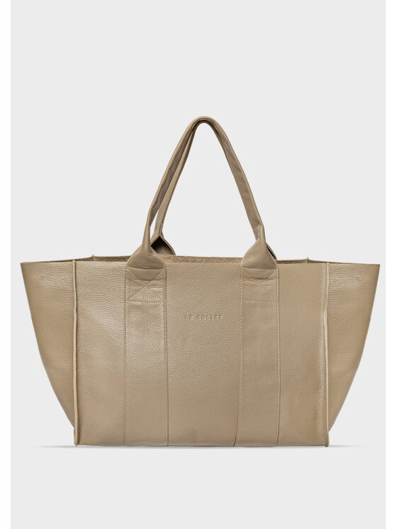 Le Collet Le Collet Torebka THE BIG BAG Beżowy
