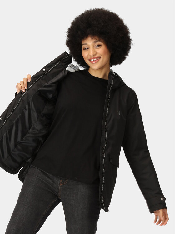 Regatta Regatta Übergangsjacke Broadia RWP378 Schwarz Regular Fit