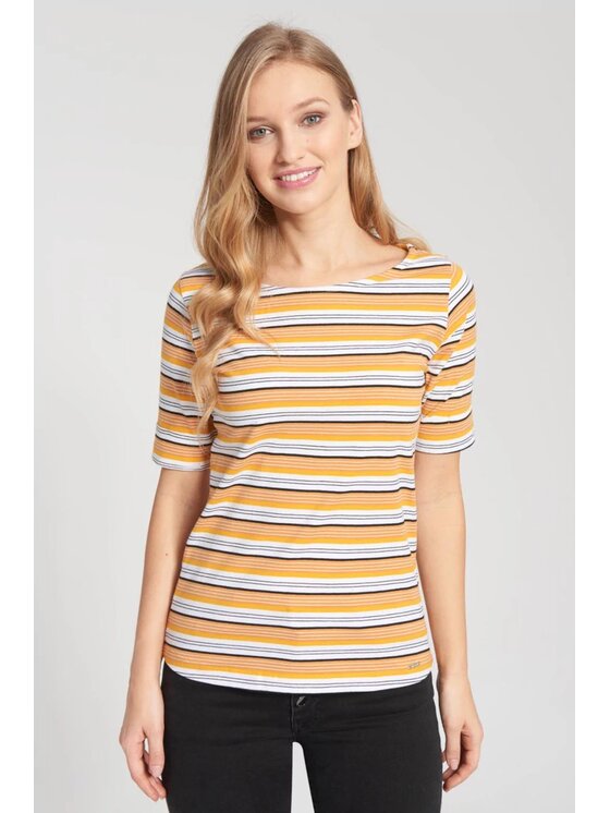 QUIOSQUE QUIOSQUE Blúzka QUIOSQUE 1IH005321 Žltá Regular Fit
