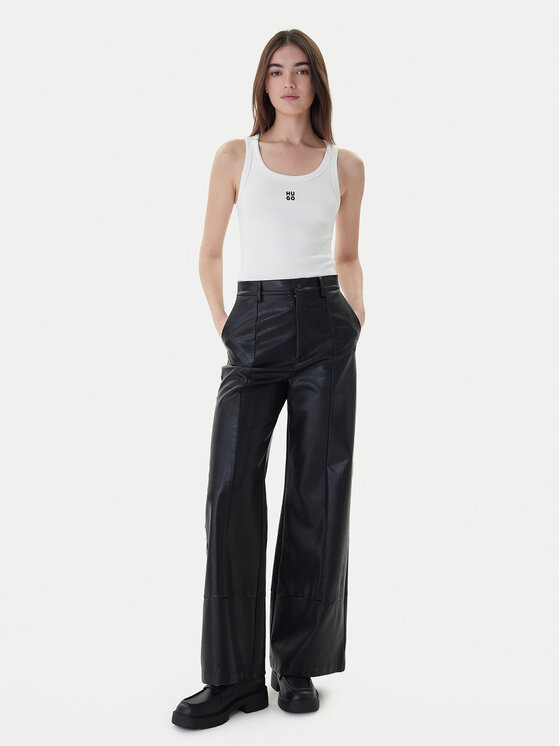 HUGO Hugo Felső Datamia 50514489 Fehér Slim Fit