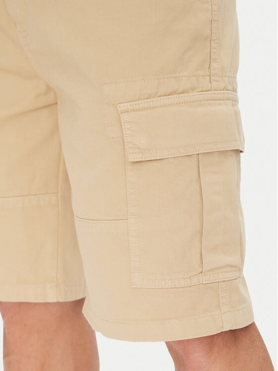 Guess Jeans Guess Jeans Шорти з тканини M5GD45 WGCV1 Бежевий Regular Fit