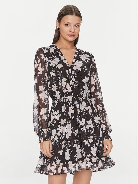 Guess Guess Igapäevane kleit Vanessa W4GK42 WDW82 Must Regular Fit