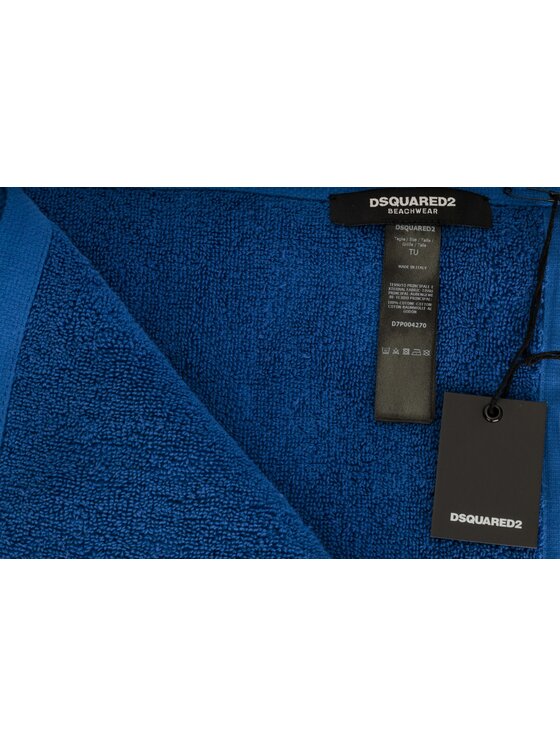 Dsquared2 Dsquared2 Plážová osuška D7P004270_2 Modrá