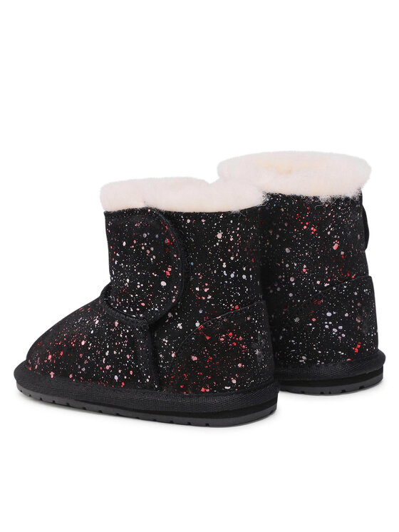EMU Australia EMU Australia Śniegowce Toddle Galaxy B12660 Czarny