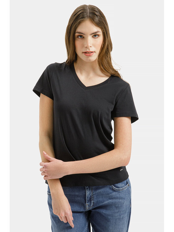 Cross Jeans Cross Jeans T-Shirt 56250-020 Czarny