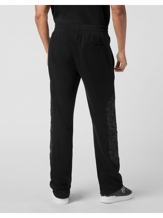 PHILIPP PLEIN PHILIPP PLEIN Spodnie dresowe 25985 Czarny Jogger Fit