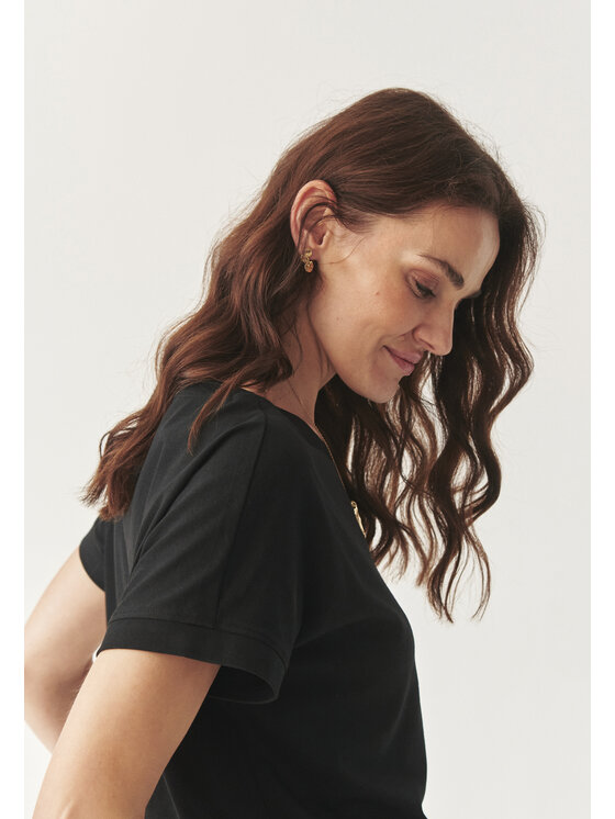 TATUUM Tatuum T-Shirt ANOKO Czarny Classic Fit