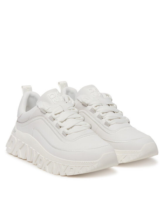 DKNY DKNY Sneakersy Lacombe K1522639 Biela