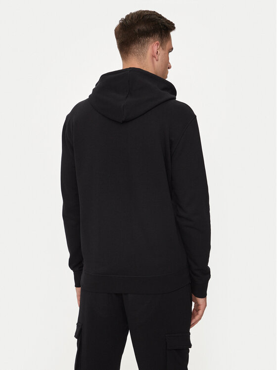 Guess Guess Mikina Aldwin Z4YQ12 KAIJ1 Černá Regular Fit
