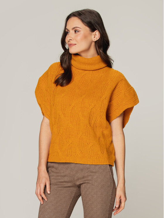 Sweter, rozmiar XS, Żółty, 66857/2
