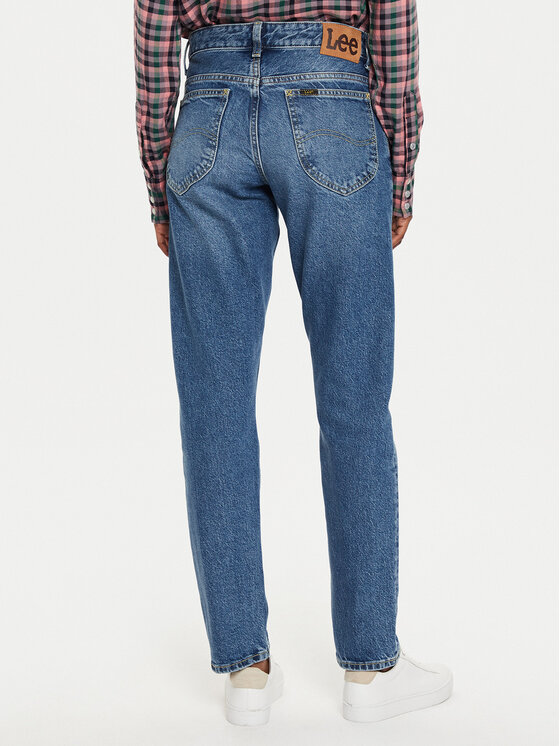 Lee Lee Jeansy Rider 112355250 Niebieski Slim Fit
