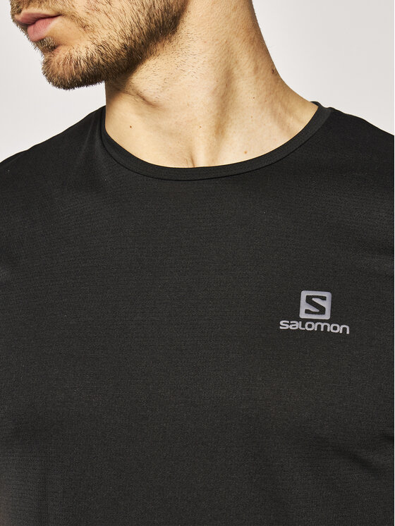 Salomon Salomon Технічна футболка Agile Training Tee LC1282100 Чорний Regular Fit