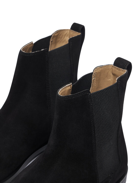 Calvin Klein Calvin Klein Bokacsizma Ess Rubber Chelsea Su HM0HM02055 Fekete