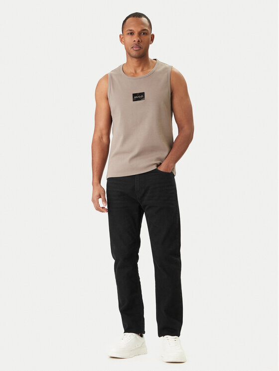 HUGO HUGO Trikó Darrio 50557629 Bézs Regular Fit