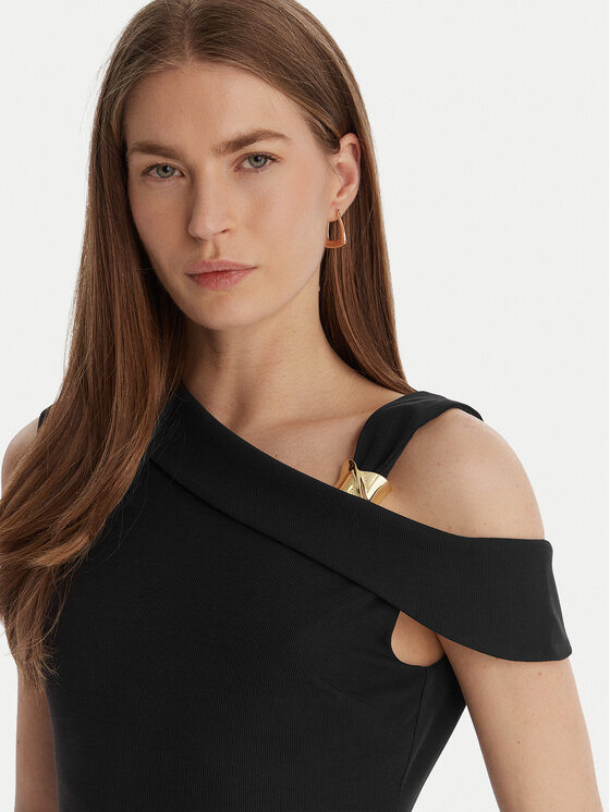 Guess Guess Vestito da giorno W6GK23 K3017 Nero Regular Fit